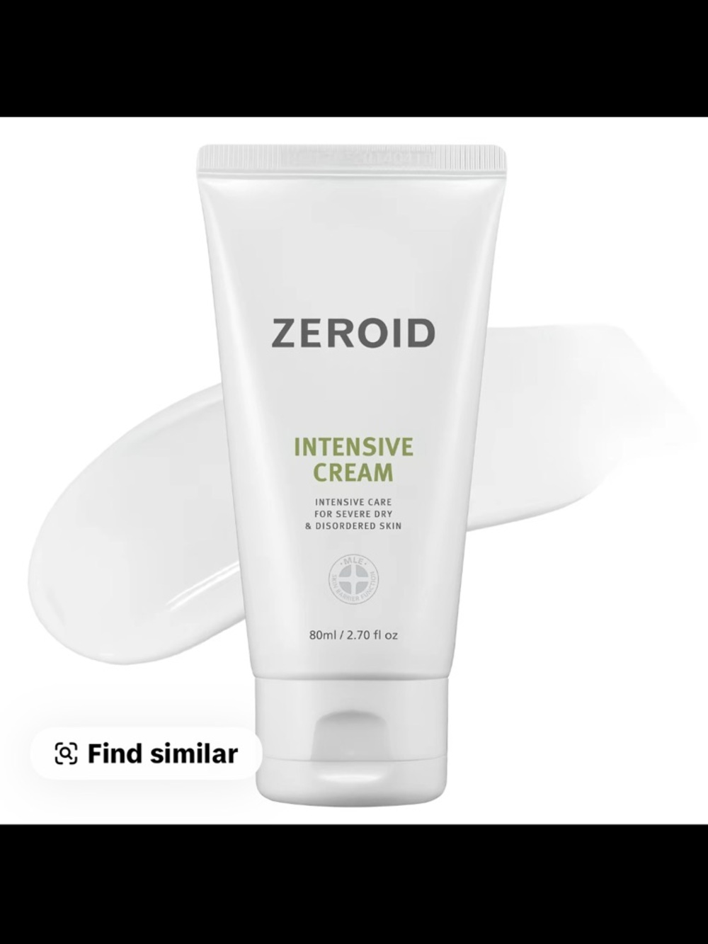 Intensive Cream — White Hydrating Moisturizer for Dry Skin